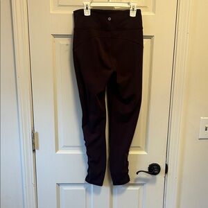 lululemon athletica Women's 8' Deep Plum High-Rise Leggings